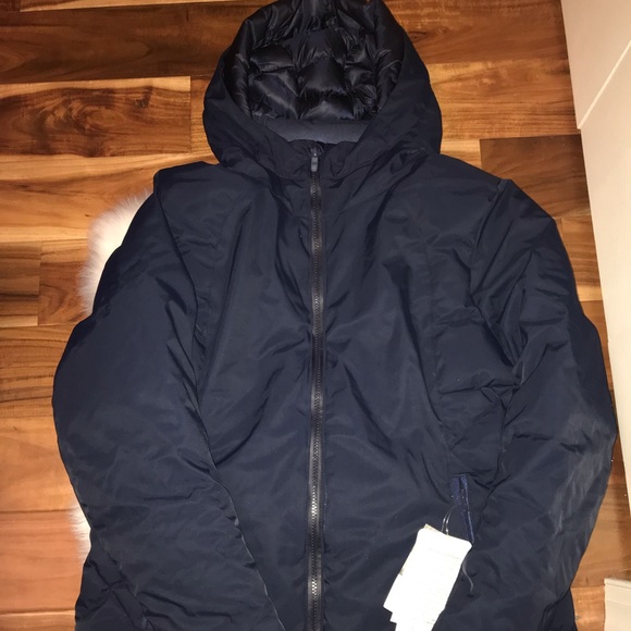 Nwt lululemon fluff the cold parka jacket inkwell - Picture 3 of 8